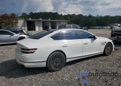 2022 Genesis G80 Base из США, поврежденный, VIN KMTGB4SC5NU095678